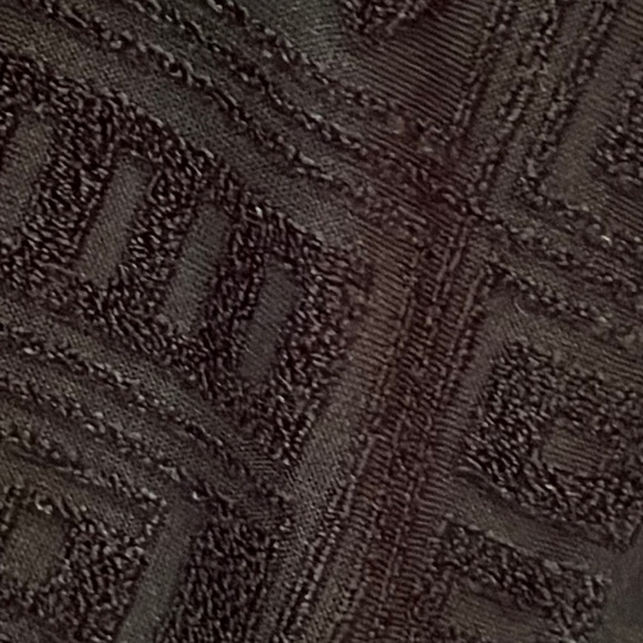 Vintage J Valdi Black slightly sheer cover up Sz M - Picture 4 of 8